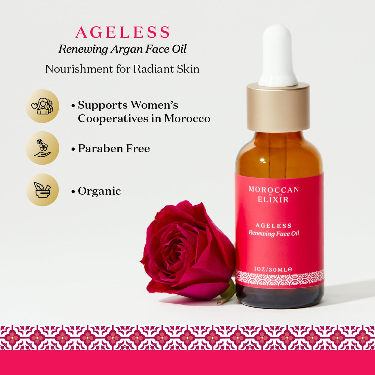 Pure Argan Oil with Essential Oils 1 oz S1243