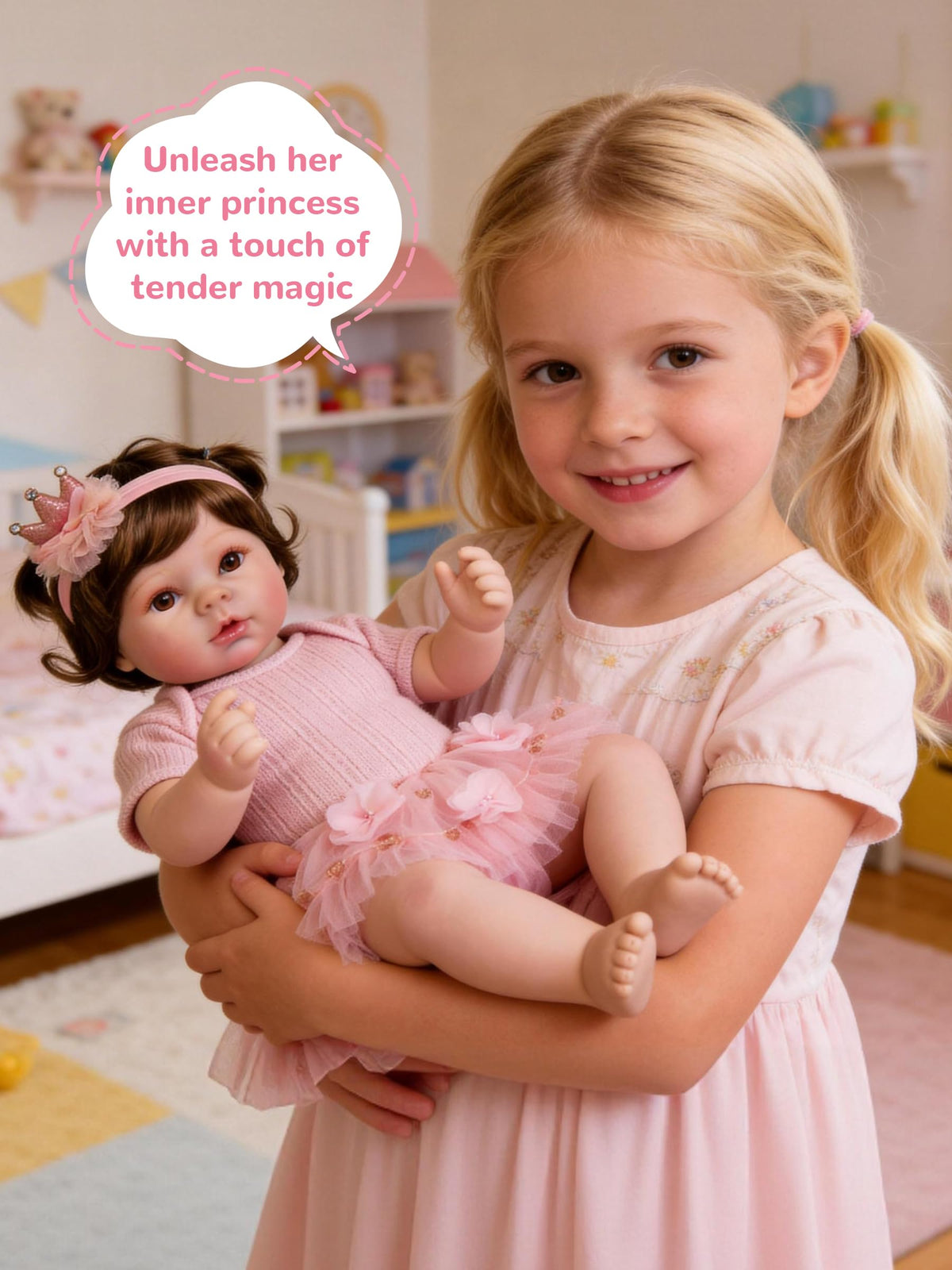 Pink Baby Doll Clothes 17-20 Inches K470