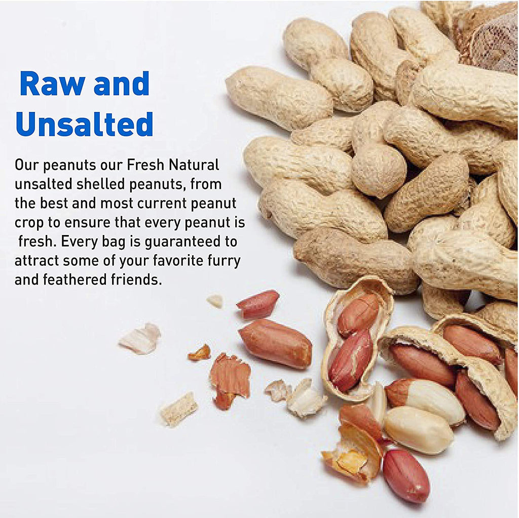 25 Pound Bag Raw Unsalted In-Shell Peanuts A108975