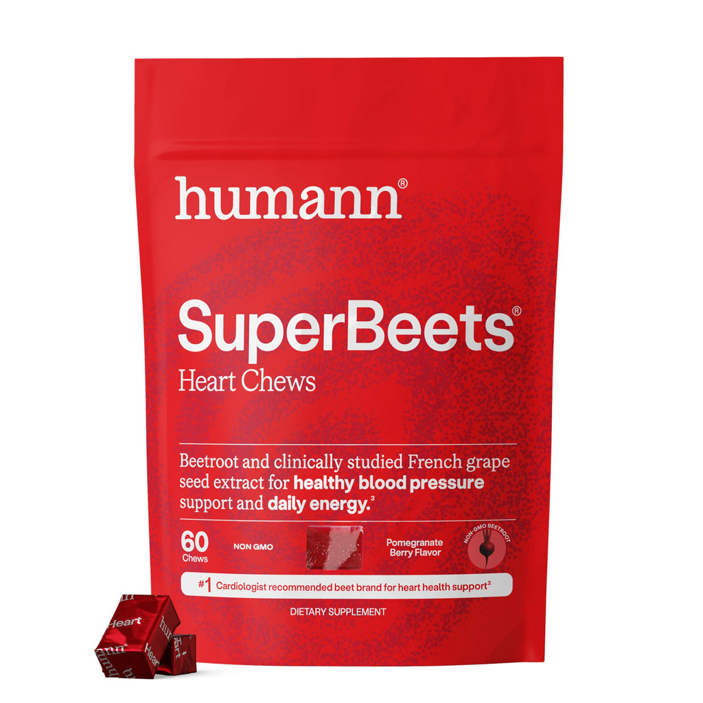 SuperBeets Heart Chews & Tart Cherry Gummies T71111