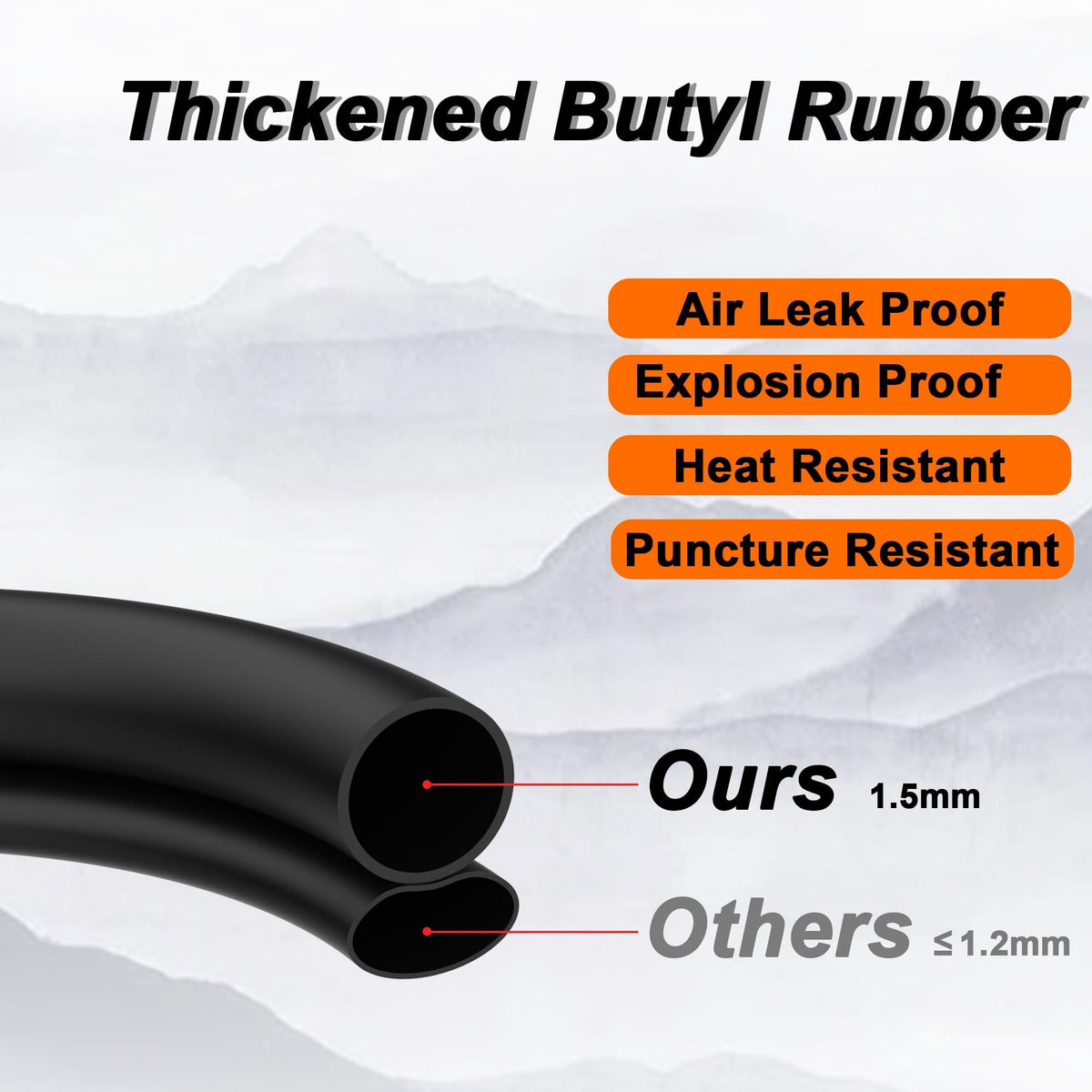 18x8.50-8 Inner Tube for ATV F3042