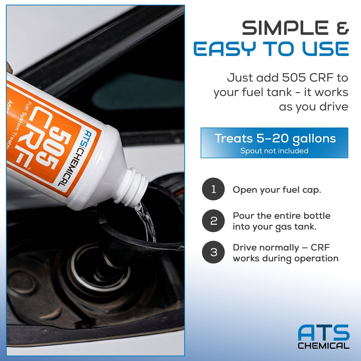 16 oz Fuel System Treatment Carbon Injector Cleaner E383