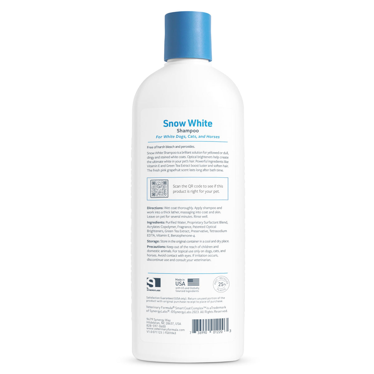 Whitening & Stain Remover Pet Shampoo, 17oz T707