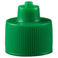 Green Luer Lock Bottle Cap 20-410, Bag of 10 C153