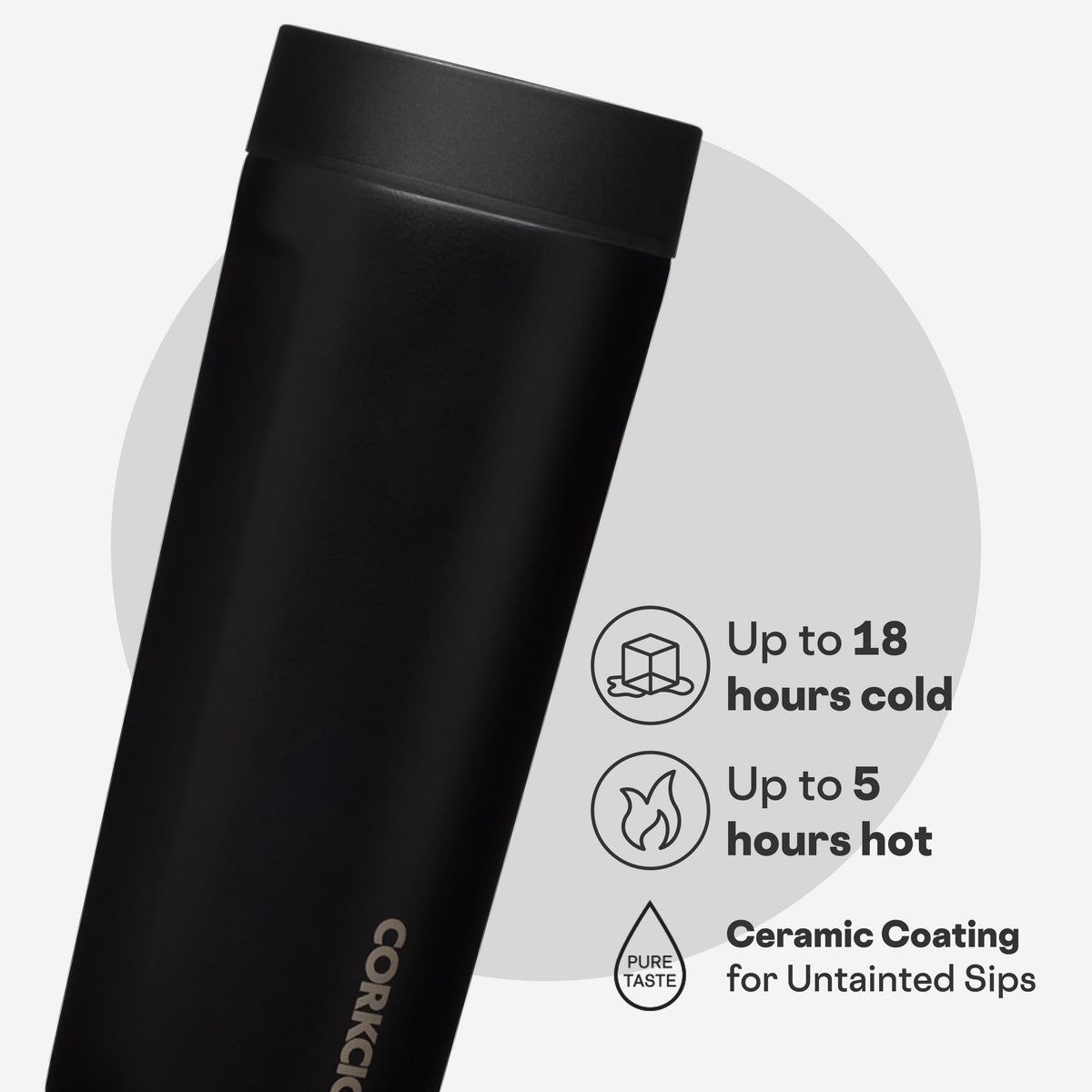 17 oz Travel Mug with 360° Sip Lid M6578