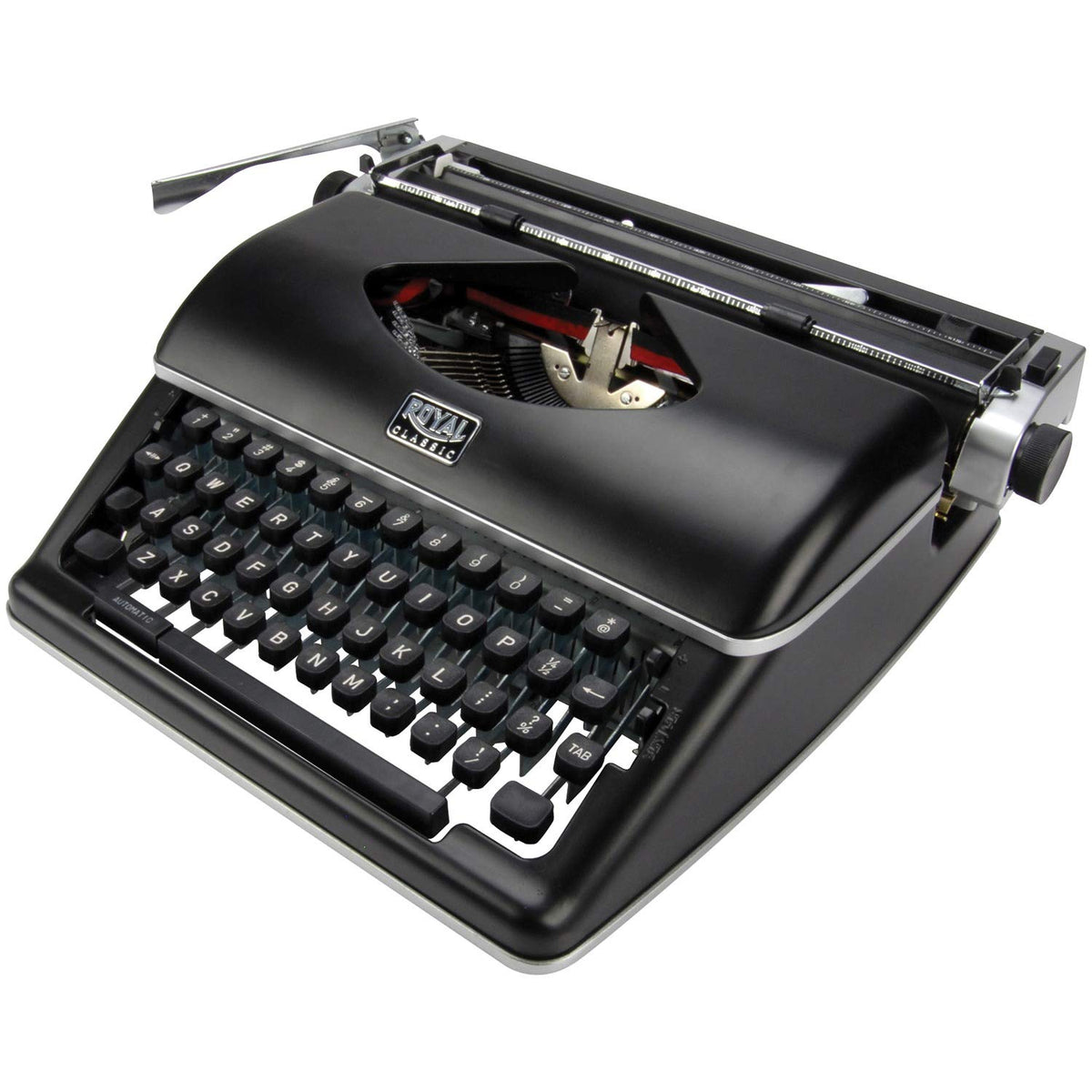 Black Manual Retro Typewriter A81988