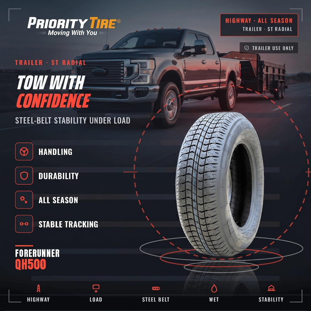 ST205/75D15 All Season 6 Ply Trailer Tire B1608