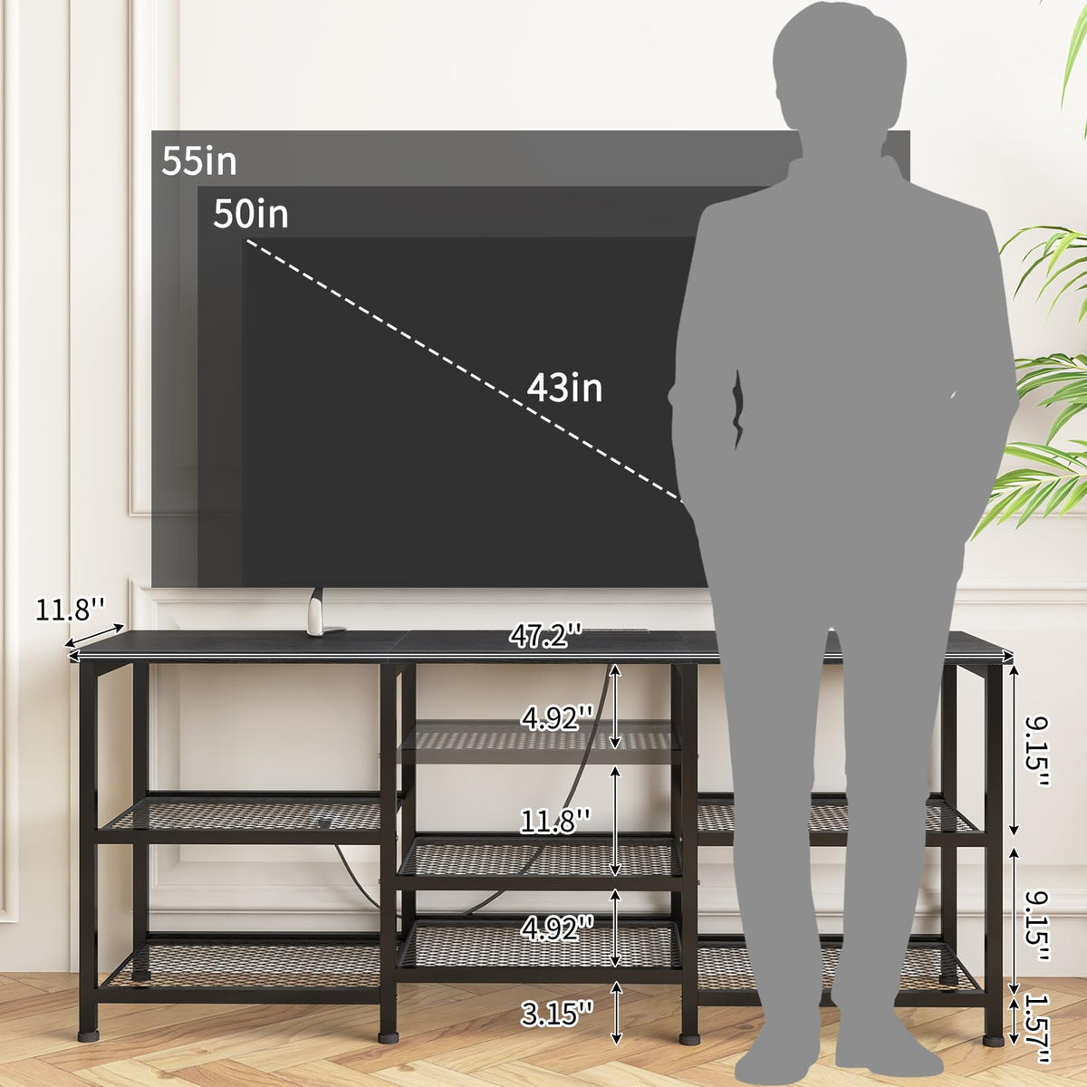 Black Entertainment Center F894