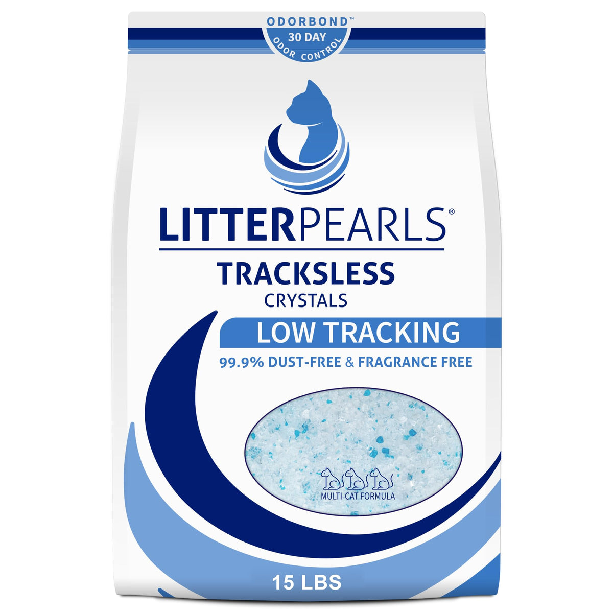 Low-Tracking 30-Day Odor Control Litter 15lbs D9101
