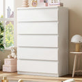 White 5 Drawer Dresser Chest of Drawers M860028