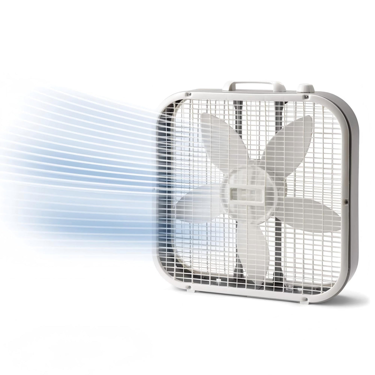20 Inch White Box Fan E105568