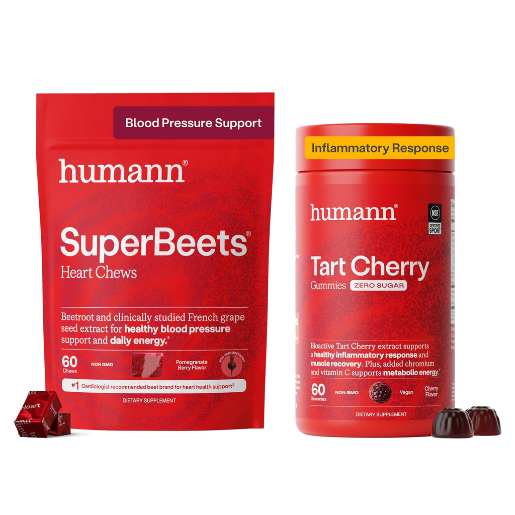 SuperBeets Heart Chews & Tart Cherry Gummies T71111