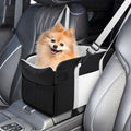 Portable Dog Car Seat for Small Dogs, Black M12482