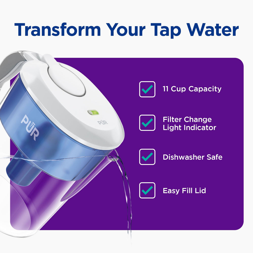 11 Cup Water Pitcher with Filter W500942