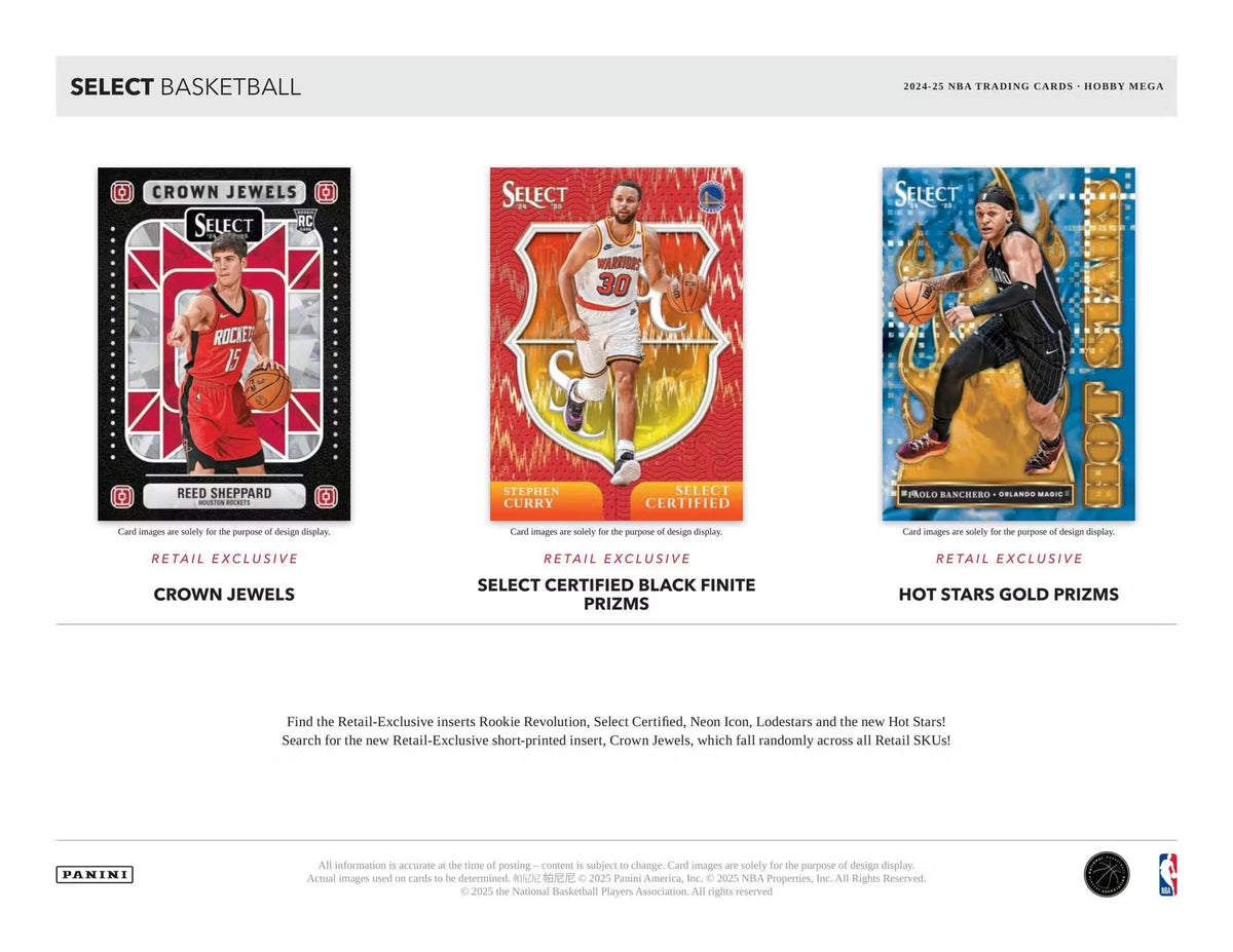 2024-25 Select Basketball Trading Card Box F1472