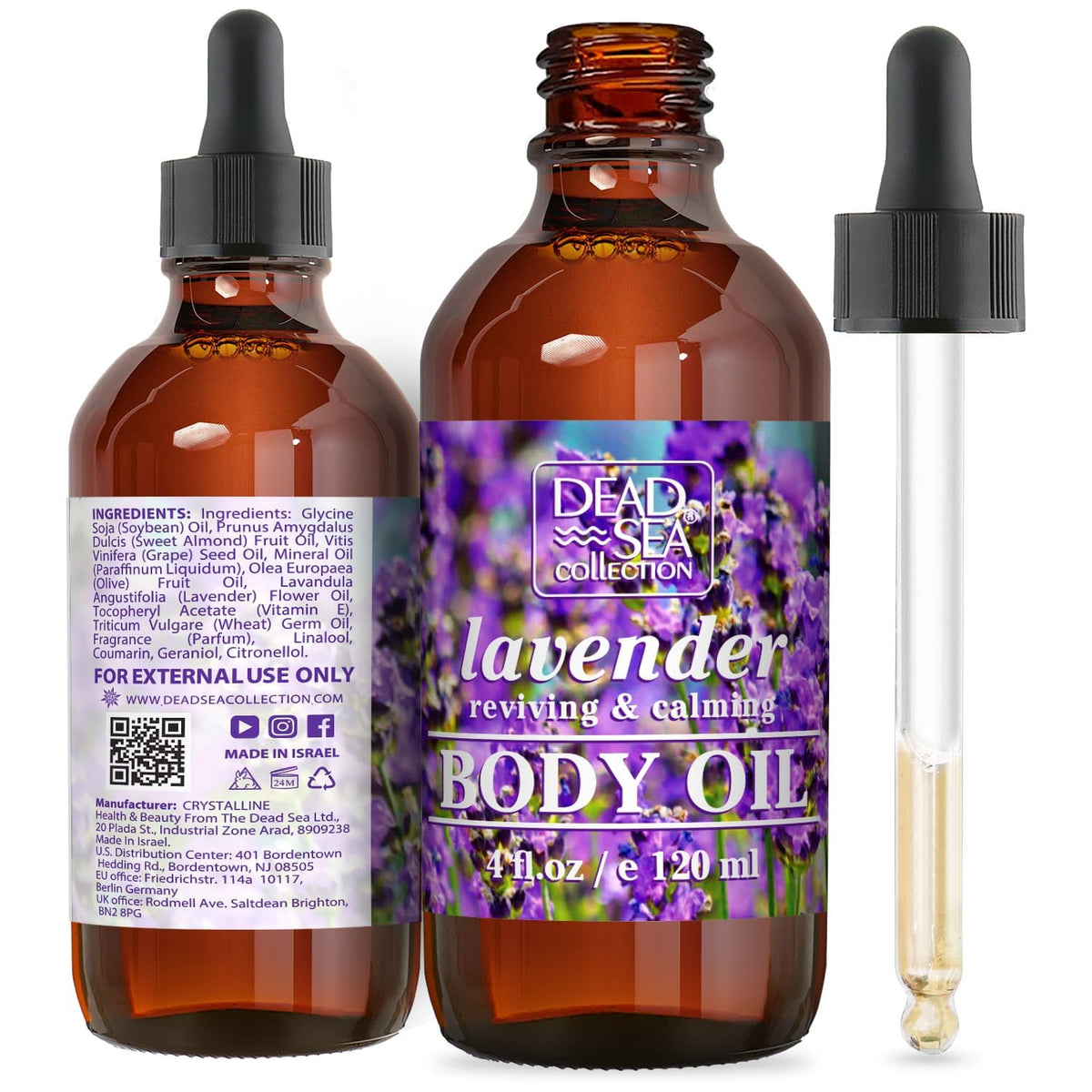 Lavender Body Oil 4 fl.oz C481752