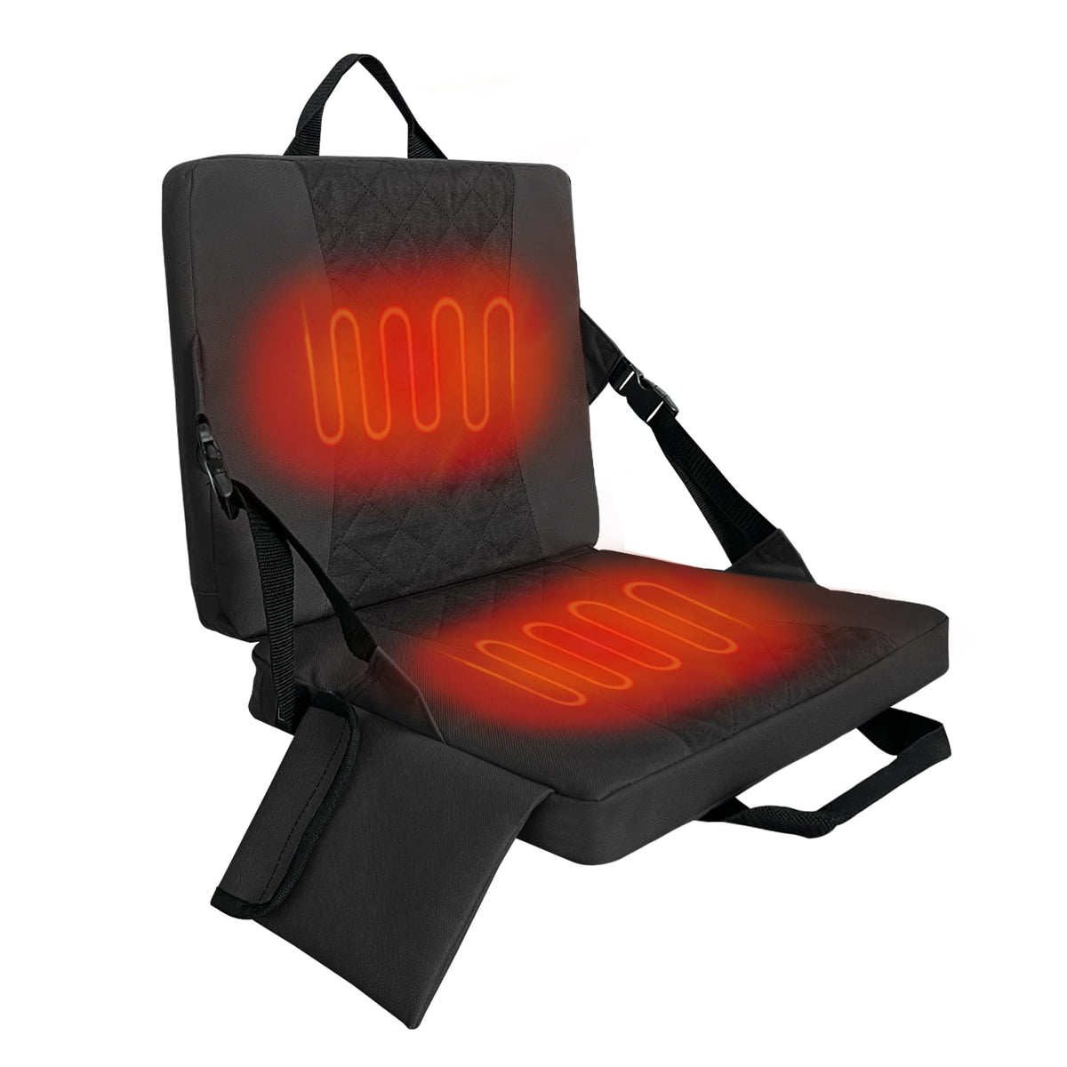 Warm Seat Cushion with Back Support O541