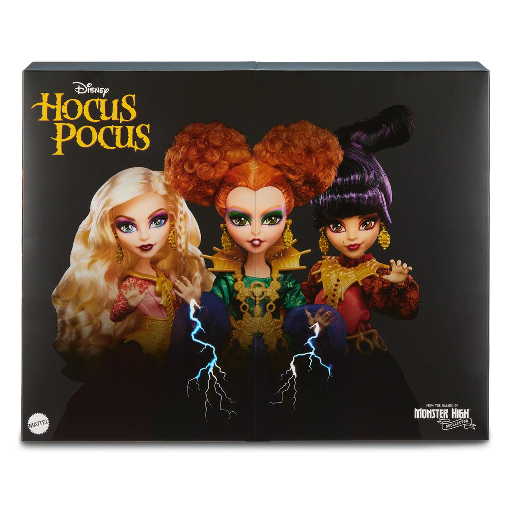 Dolls Set with Articulated Figures, Witchy Dresses, and Accessories N92289
