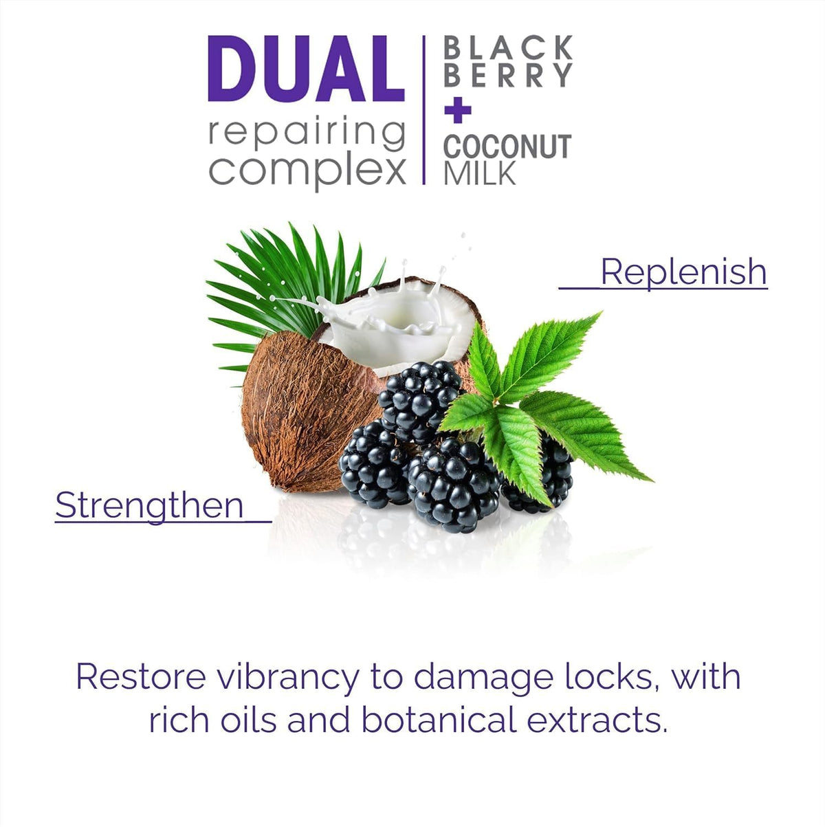 Ultra-Repairing Shampoo & Conditioner Set, 8.5 oz Each M2026