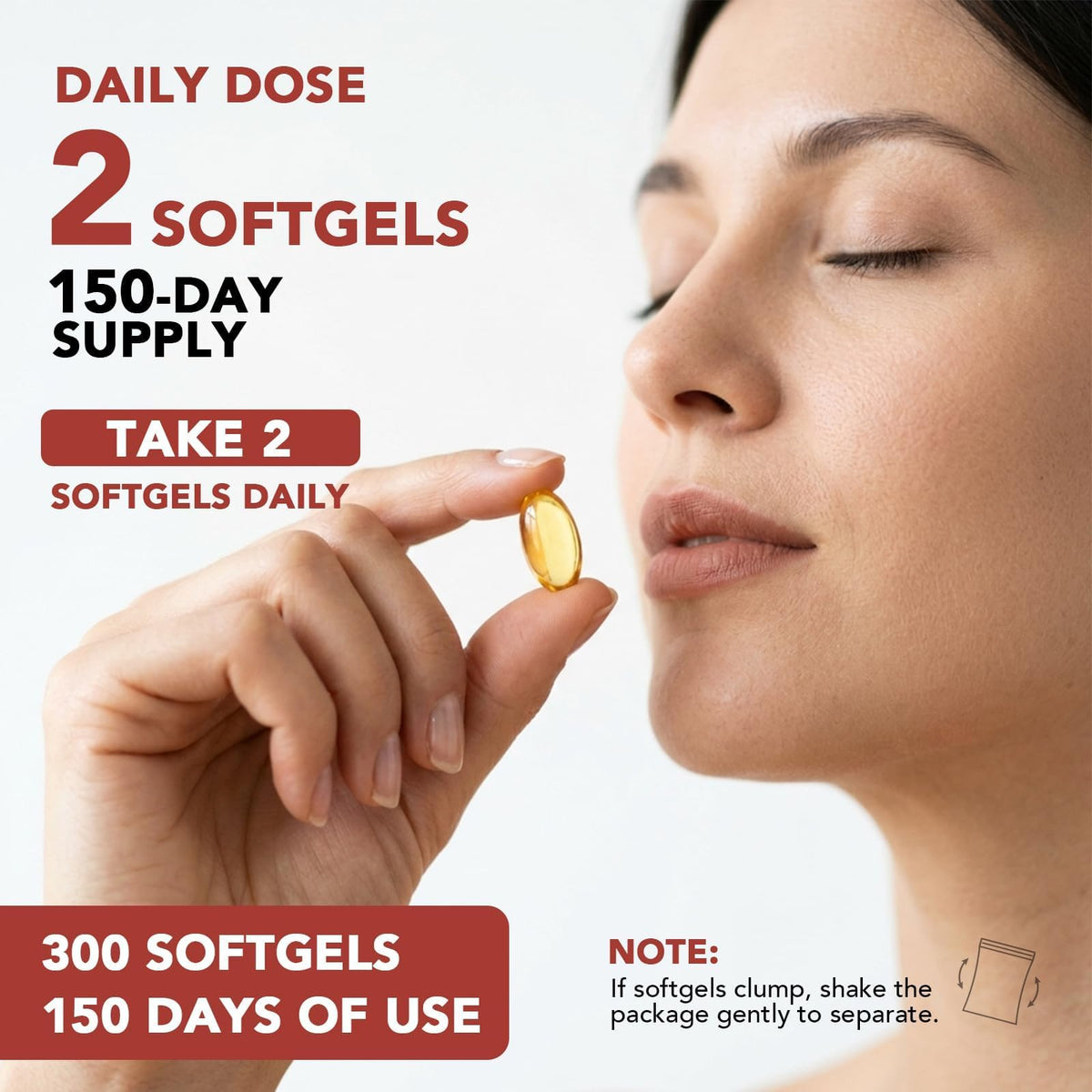 Garlic Extract Supplements, 300 Softgels Y8835