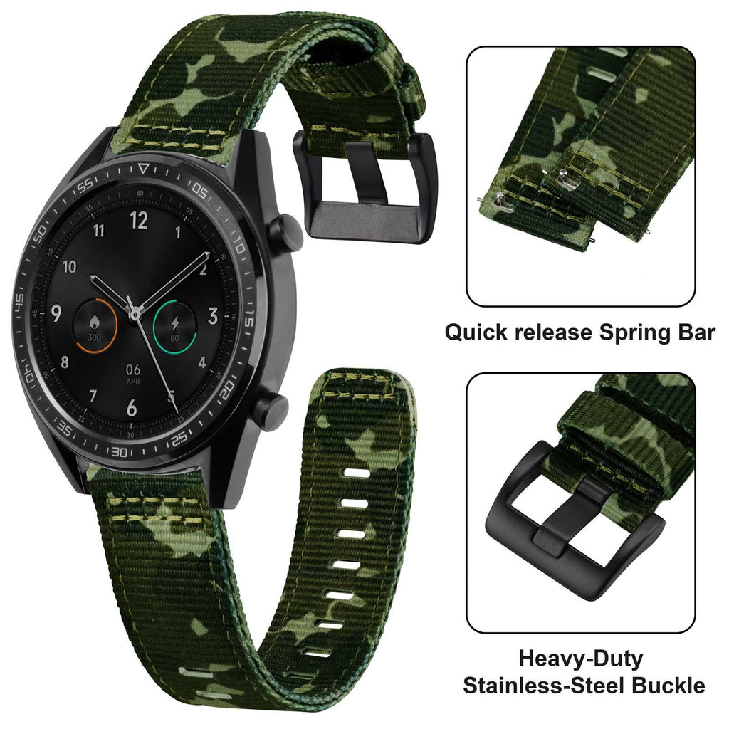 Quick Release Nylon Watch Band U907