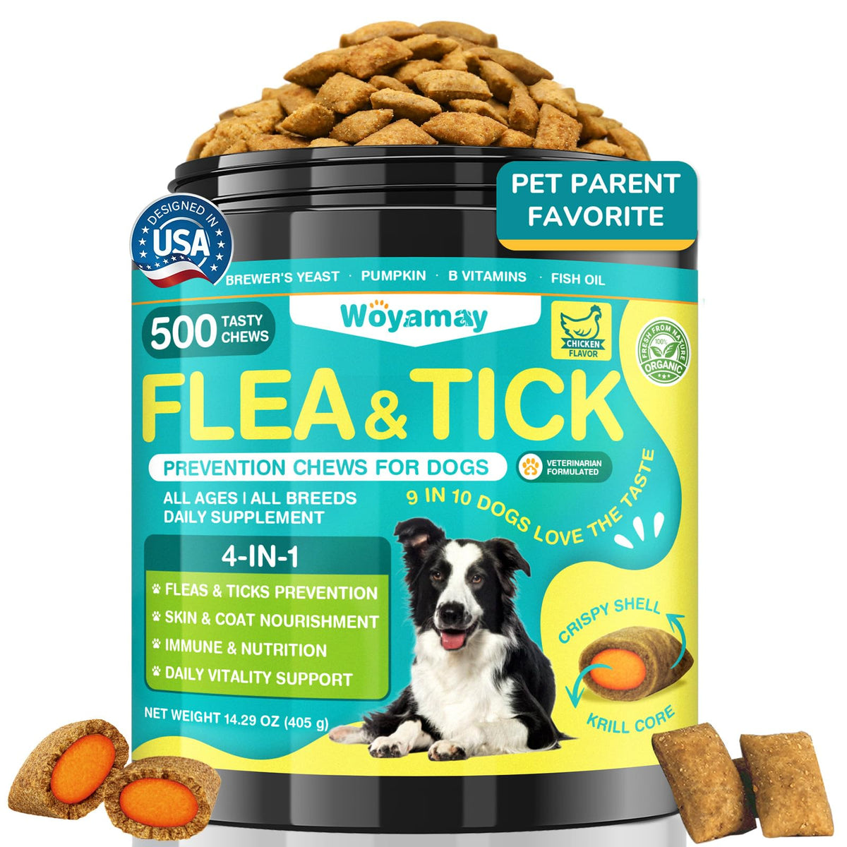 Flea and Tick Prevention for Dogs G892796