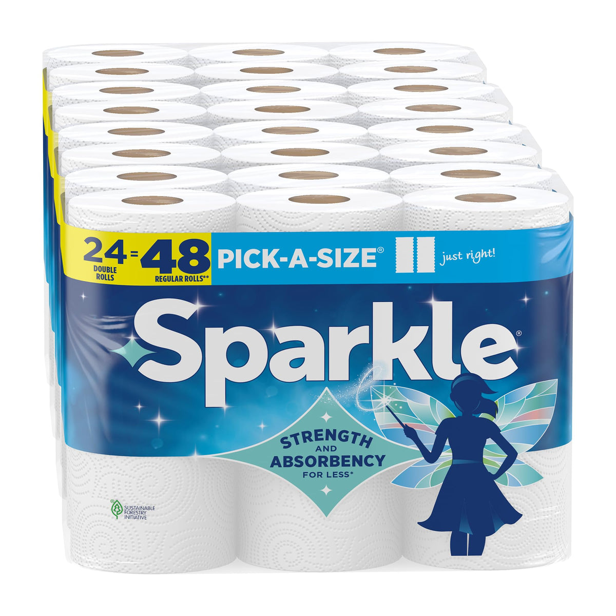 Kitchen Paper Towels 24 Double Rolls 2 Ply E52391