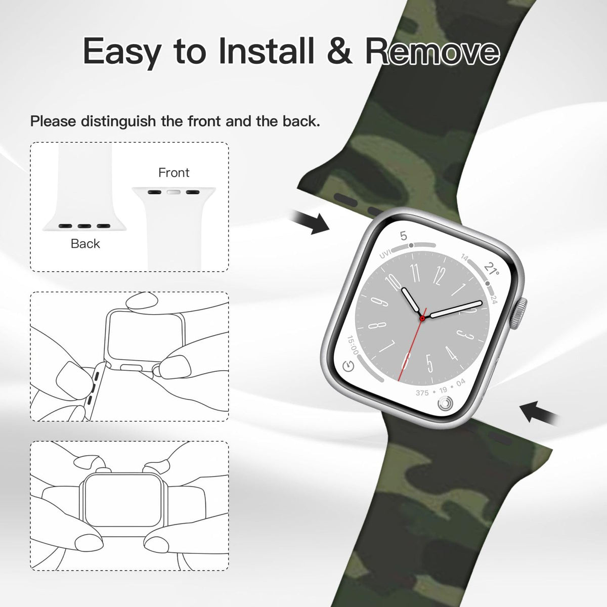 Compatible With Apple Watch Bands Z100103