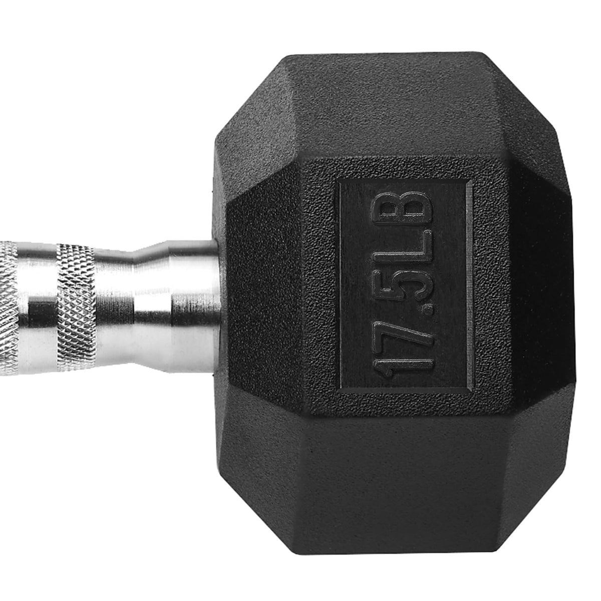 Rubber Coated Cast Iron Hex Dumbbells A195