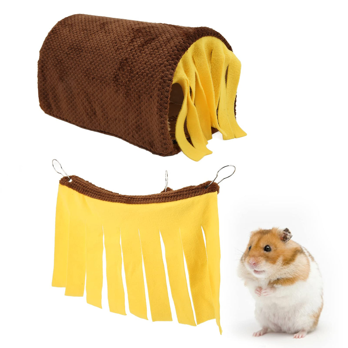 Small Animal Tunnel Hideout with Hammock I87335