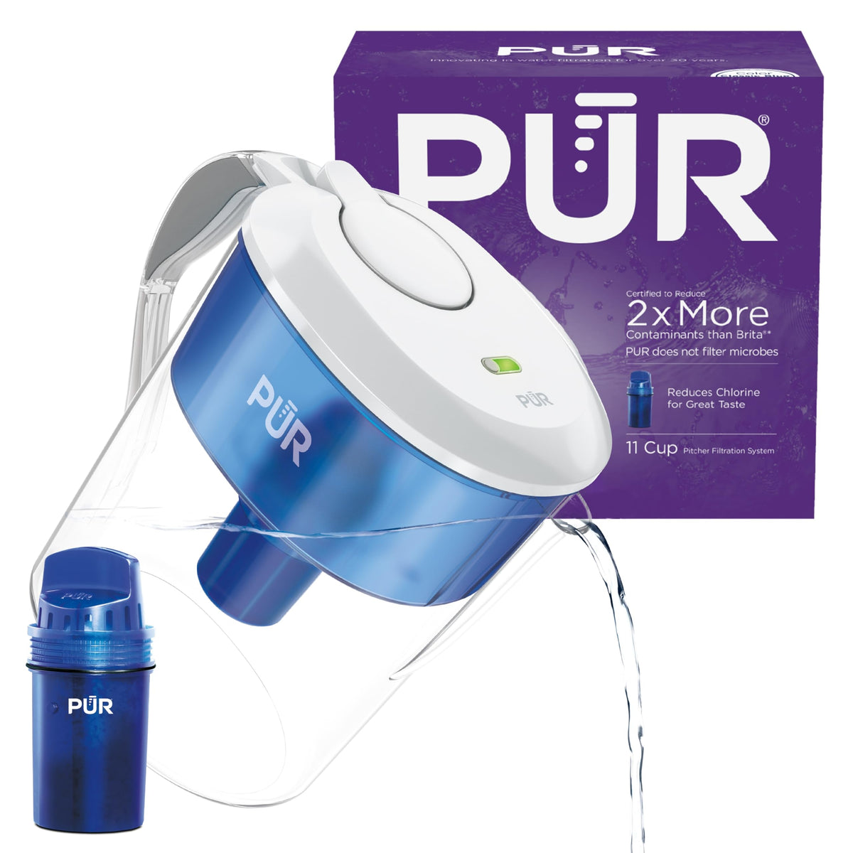 11 Cup Water Pitcher with Filter W500942