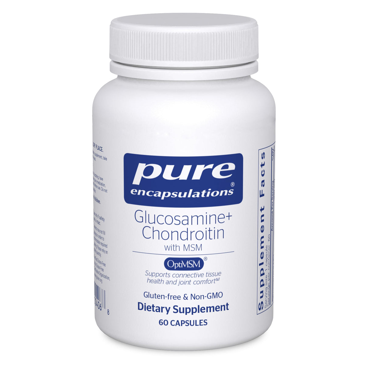 Glucosamine Chondroitin with MSM, 60 Capsules K323