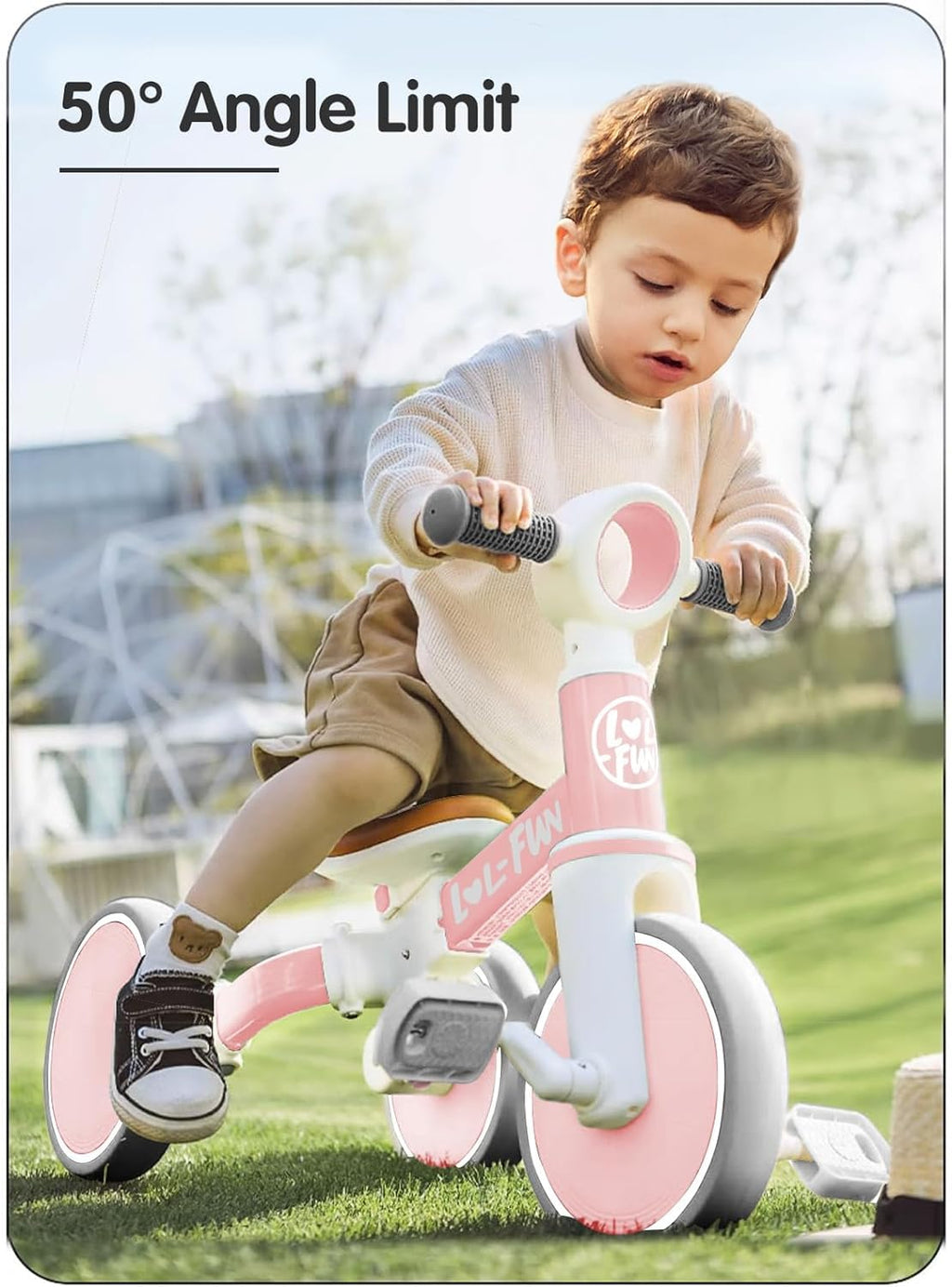 Toddler Balance Bike 5 in 1 Tricycle L6477
