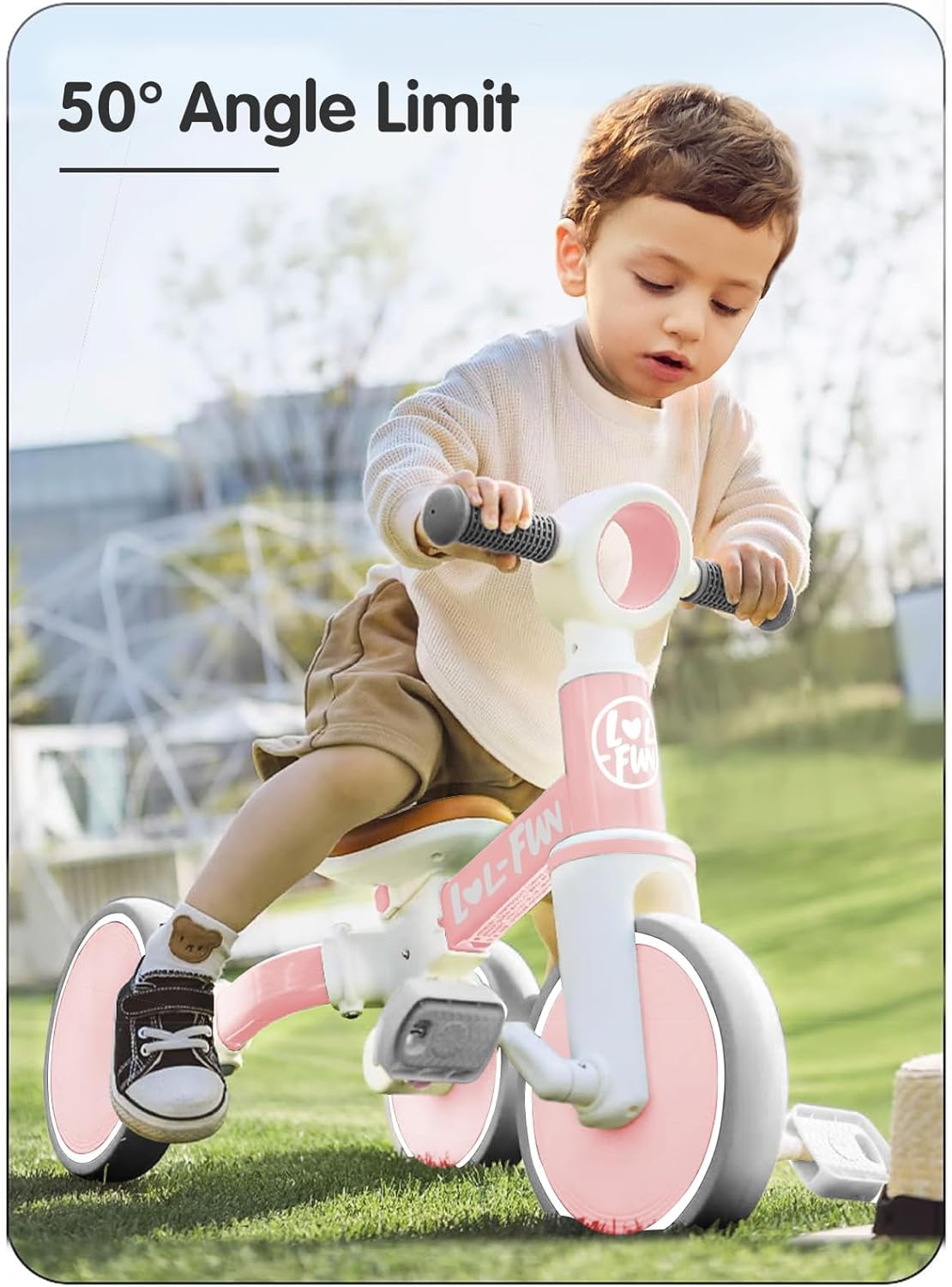Toddler Balance Bike 5 in 1 Tricycle L6477