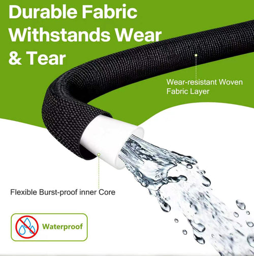 100 ft x 5/8 in Black All-Weather Garden Hose B338