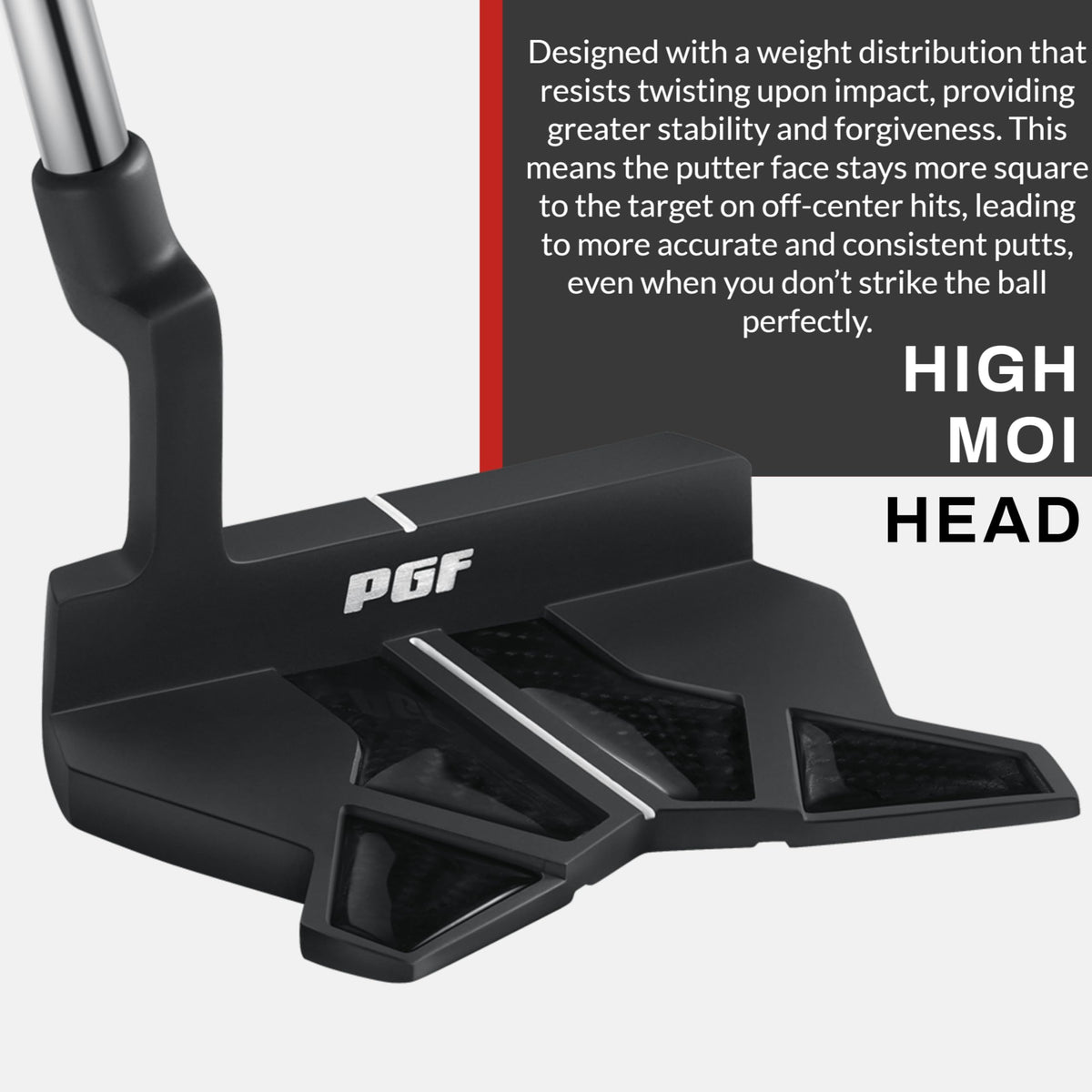 Forged Blade & Mallet Plumber's Neck Putter T3710