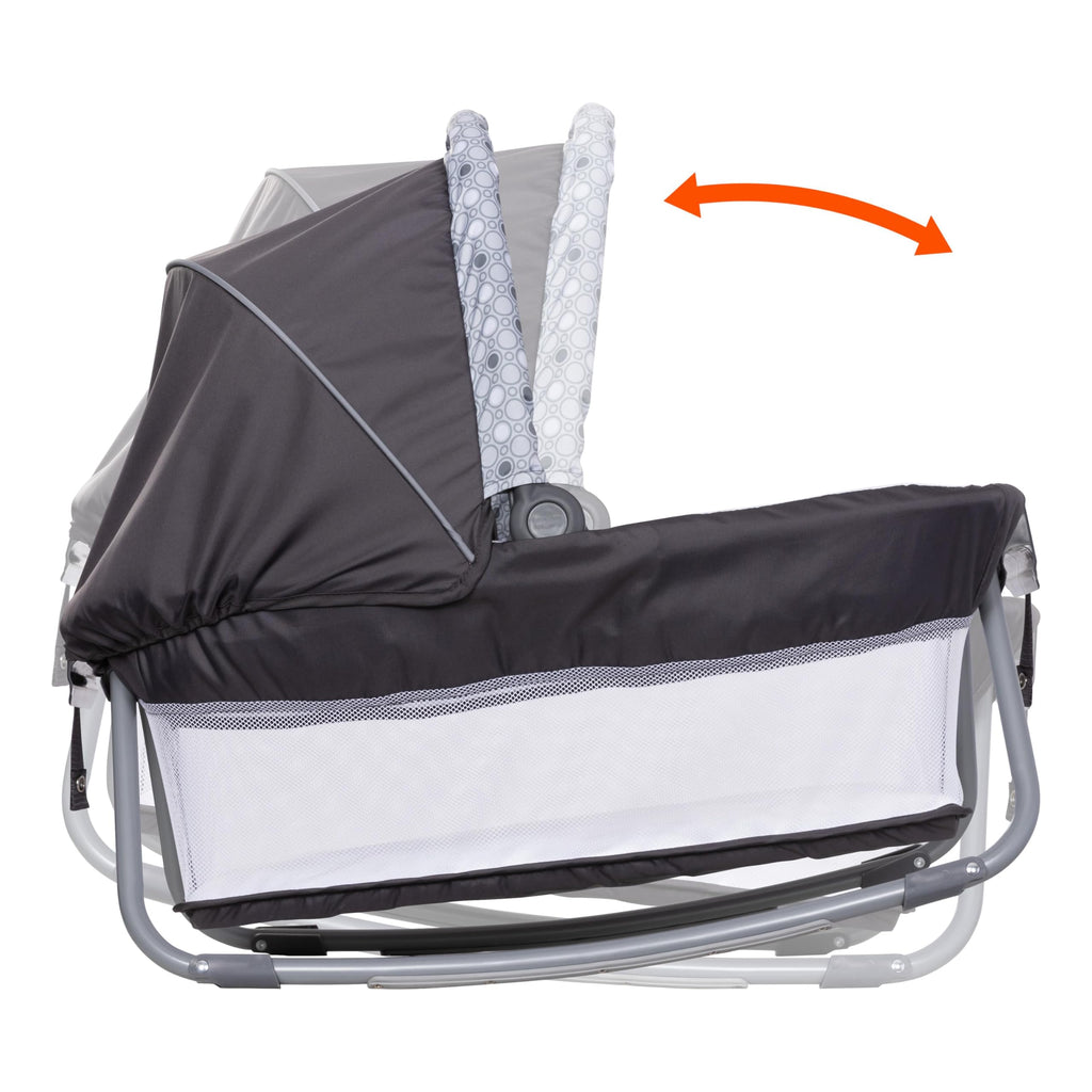 Nursery Den Playard with Rocking Cradle, Snooze Pod, Flip Over Changer L95599