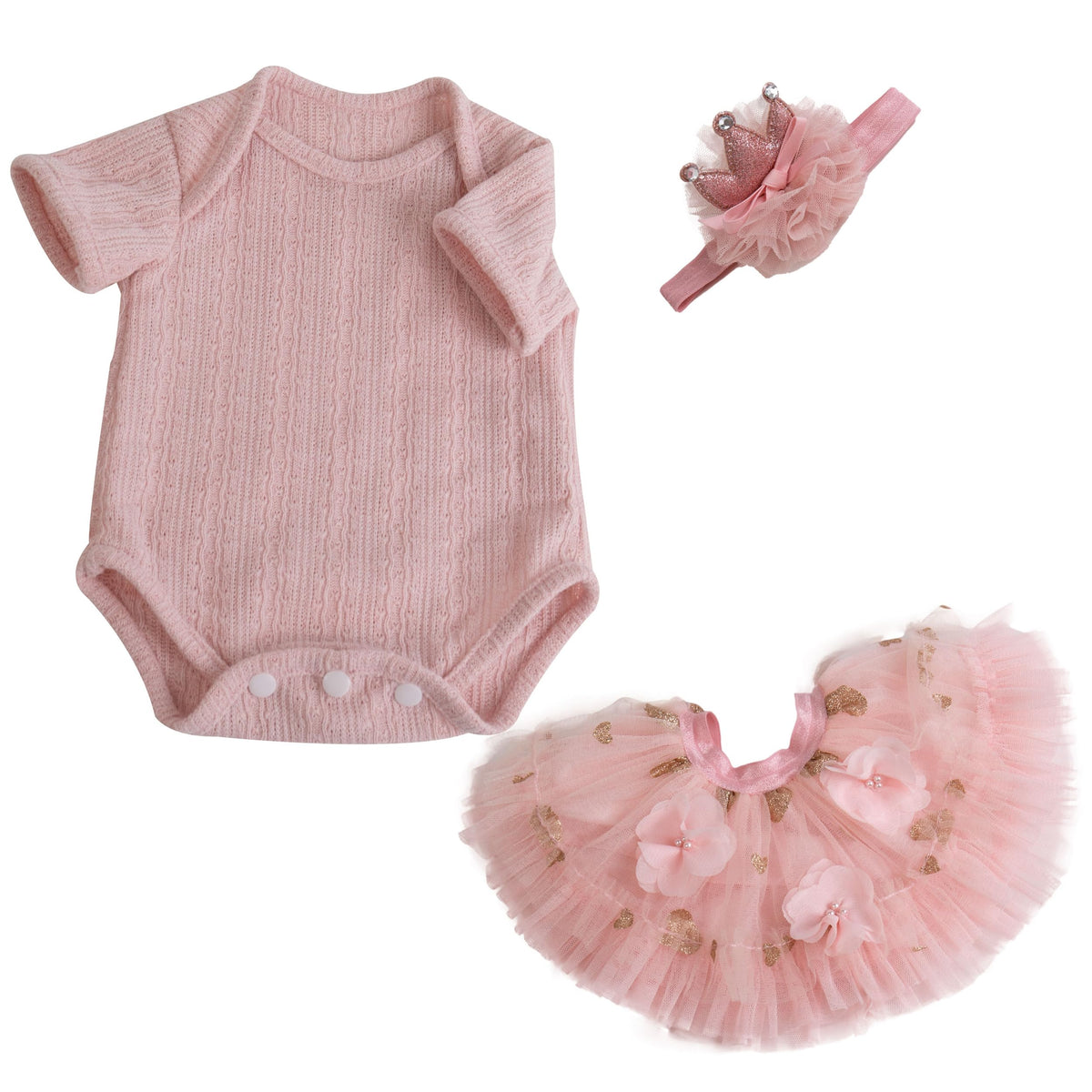 Pink Baby Doll Clothes 17-20 Inches K470