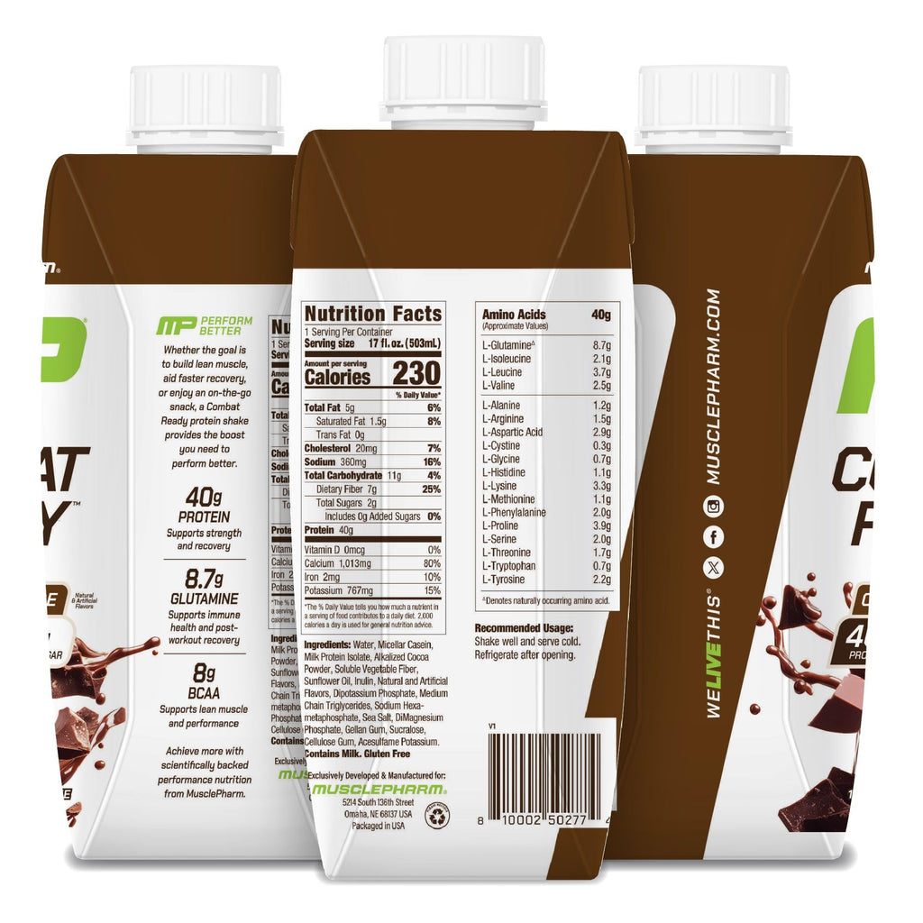 Chocolate Fudge Protein Shake 12 Pack I6617