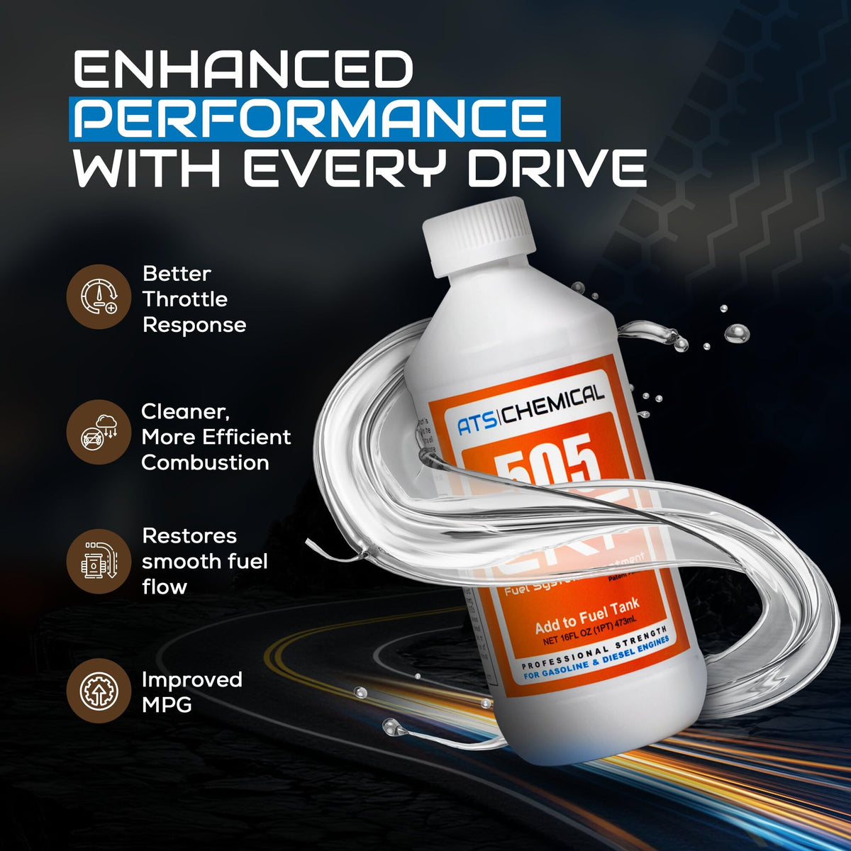 16 oz Fuel System Treatment Carbon Injector Cleaner E383