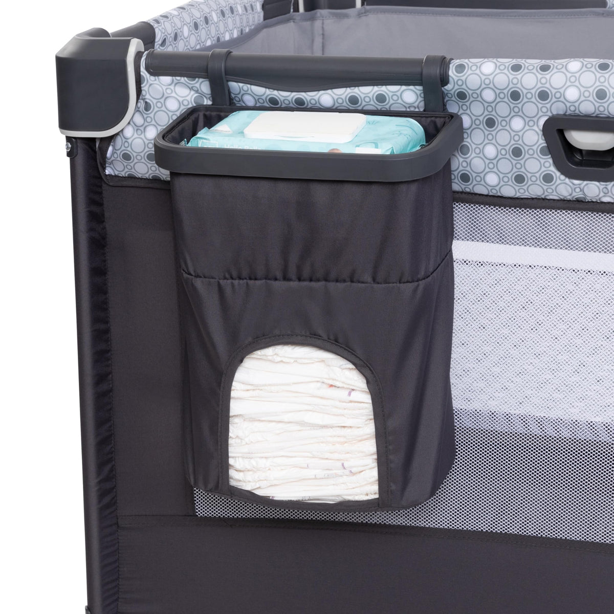 Nursery Den Playard with Rocking Cradle, Snooze Pod, Flip Over Changer L95599
