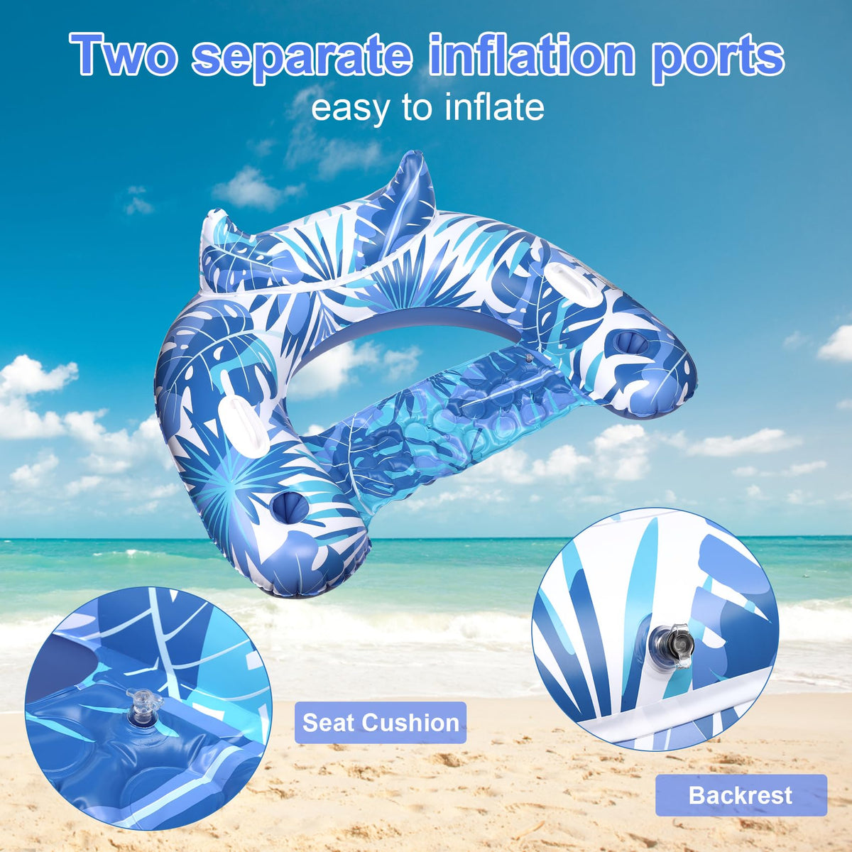 Inflatable Pool Float Chair I414019