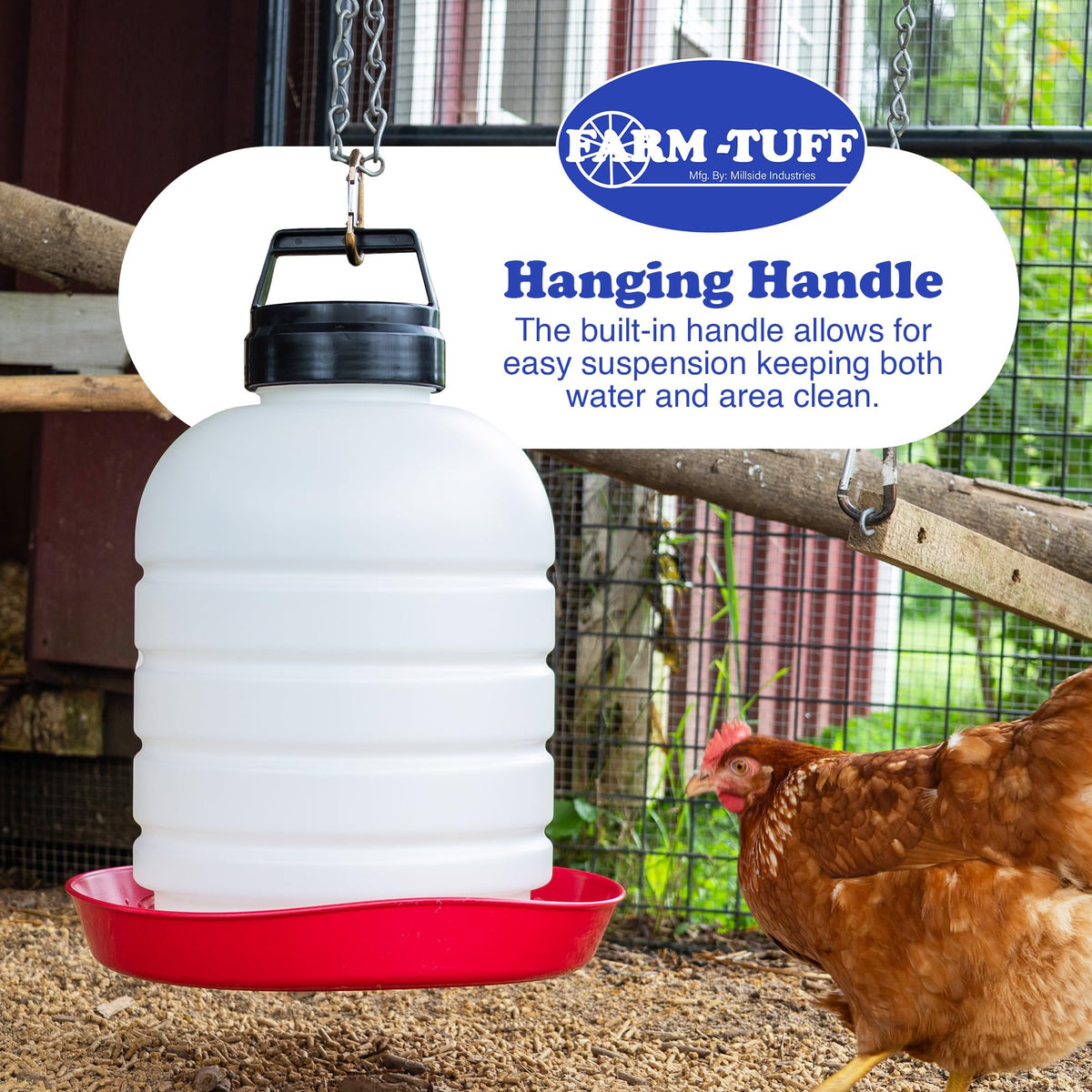 5-Gallon Hanging Chicken Waterer G735