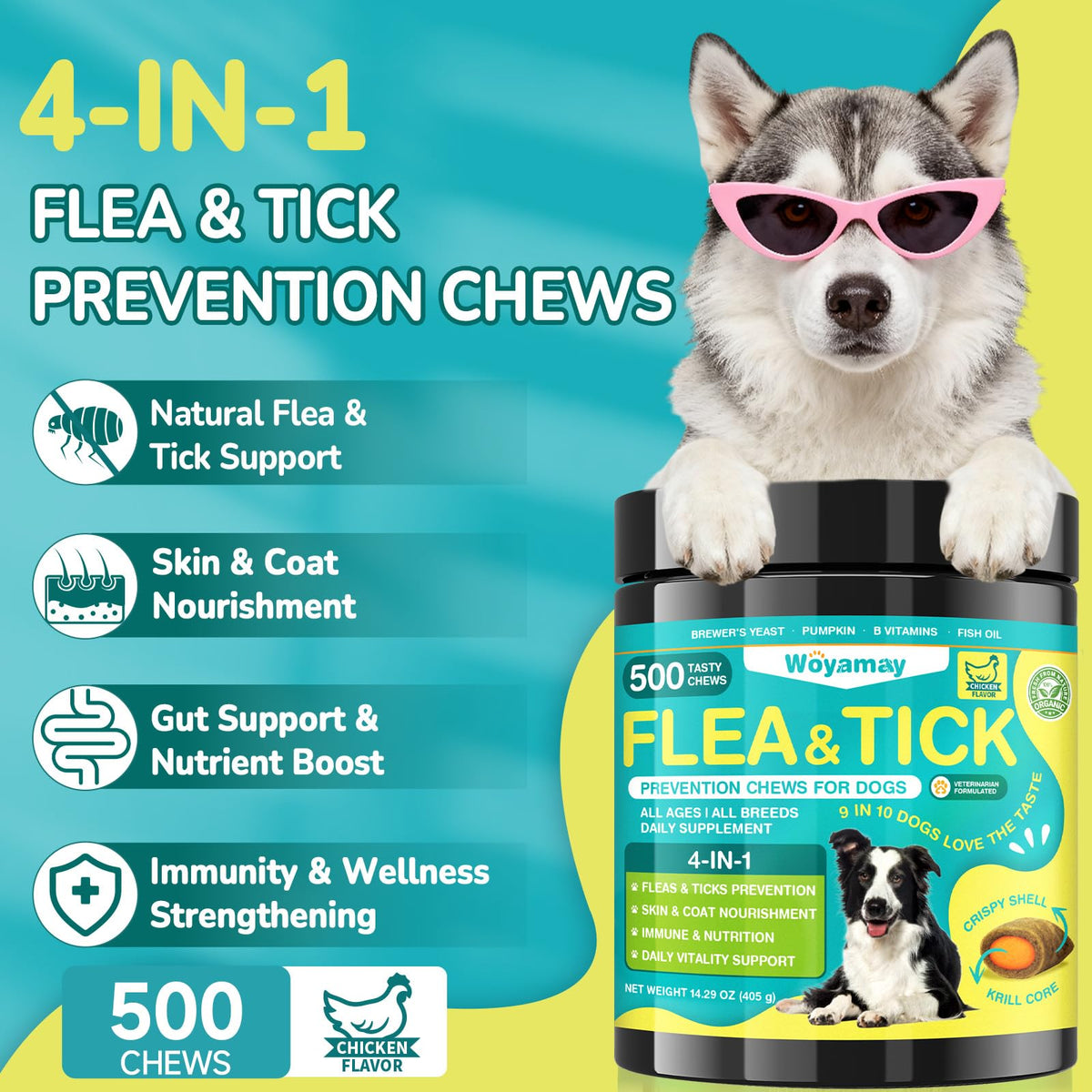 Flea and Tick Prevention for Dogs G892796