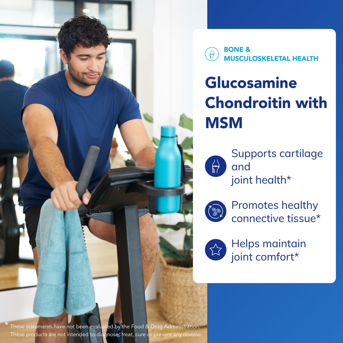 Glucosamine Chondroitin with MSM, 60 Capsules K323