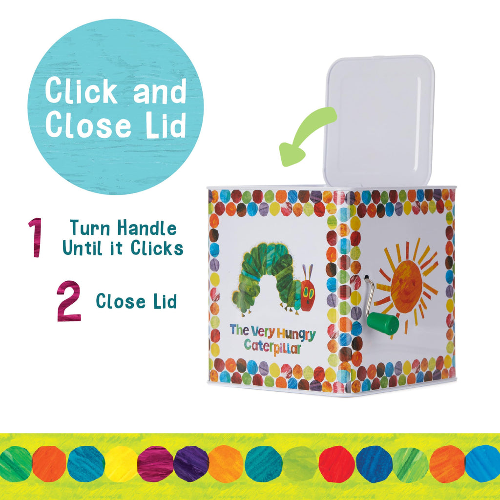 The Very Hungry Caterpillar Jack in the Box Q67315