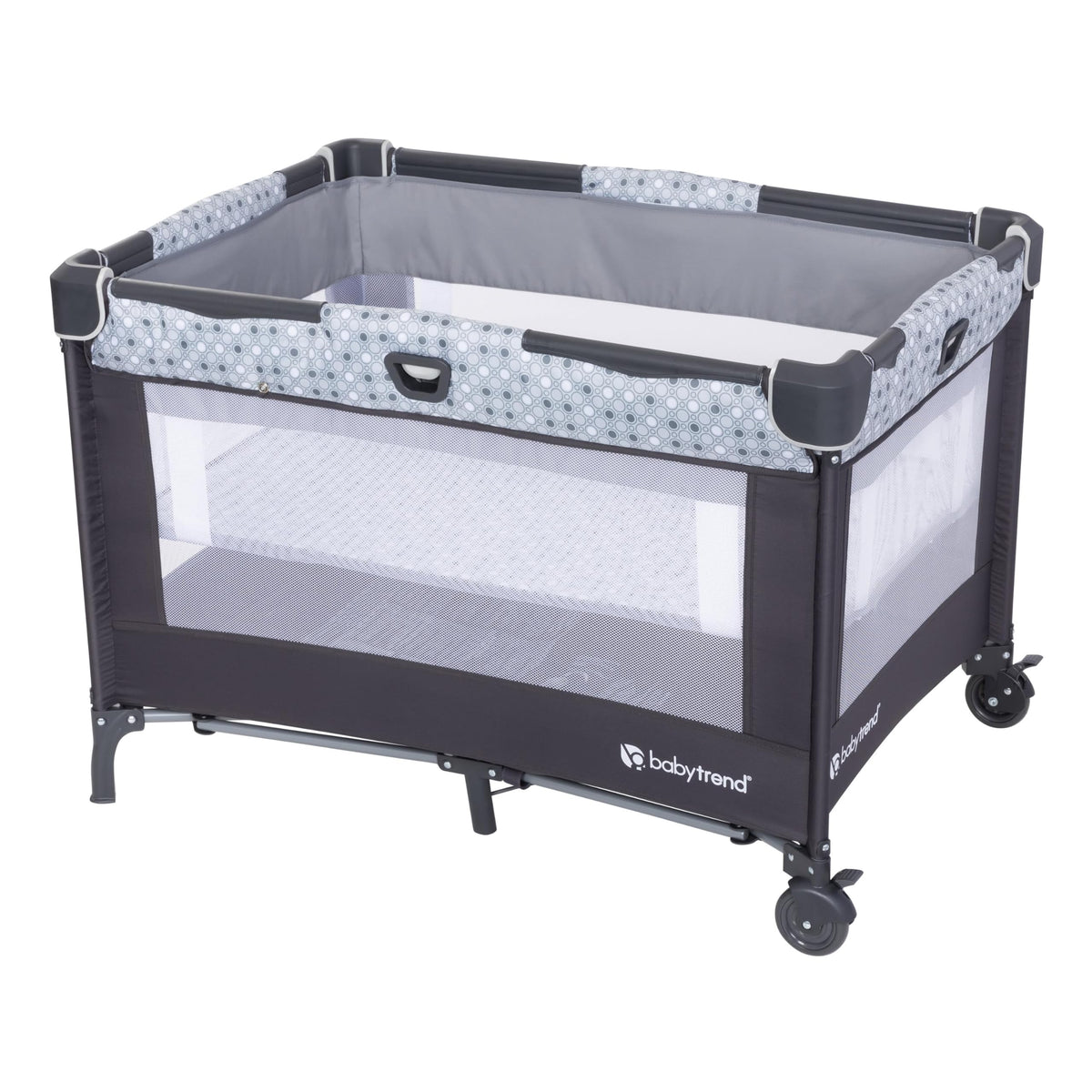 Nursery Den Playard with Rocking Cradle, Snooze Pod, Flip Over Changer L95599