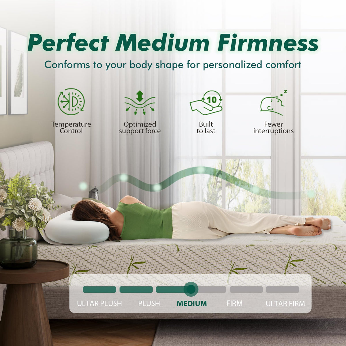 6 Inch Twin Gel Memory Foam Mattress V47690