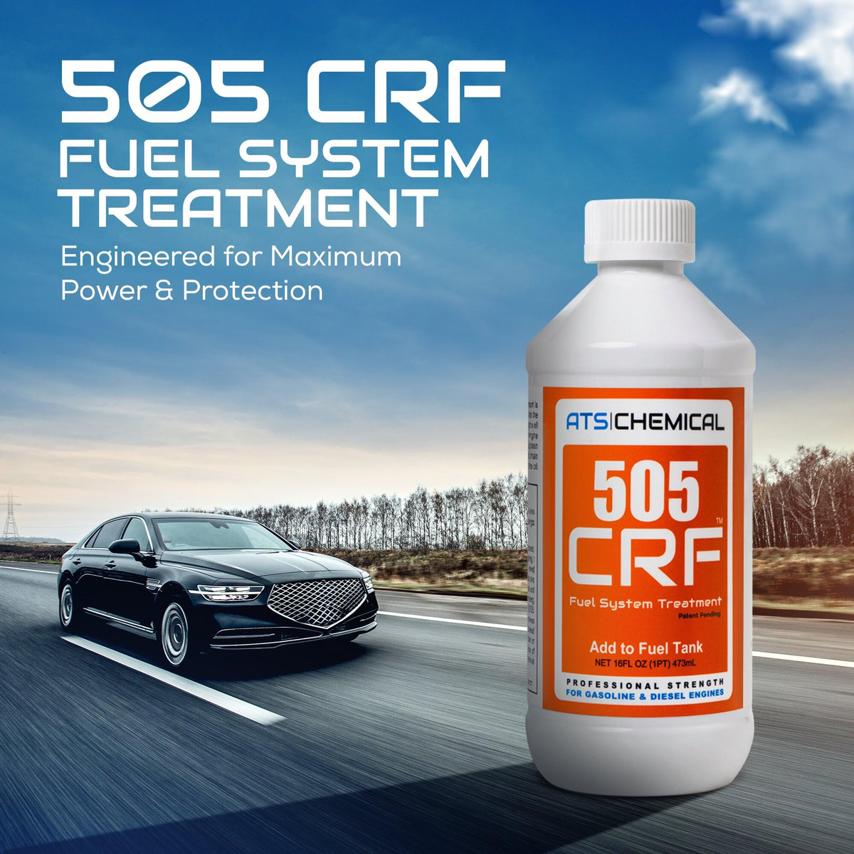 16 oz Fuel System Treatment Carbon Injector Cleaner E383