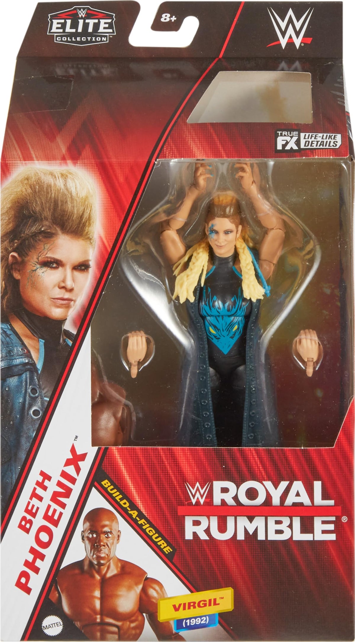 WWE Elite Collection Action Figure with Accessory and Build-A-Figure Parts Z1968